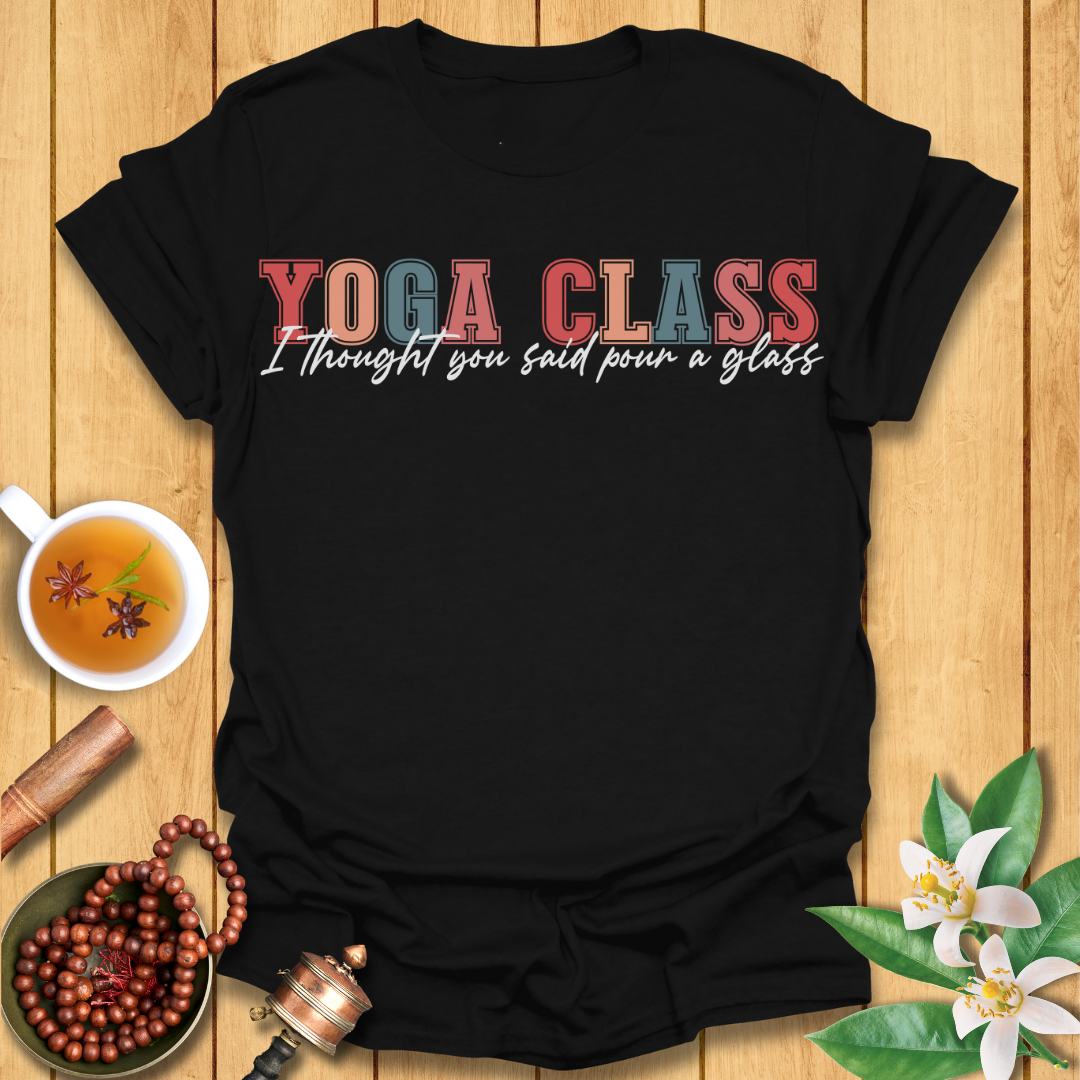 Funny Yoga Class  T-Shirt