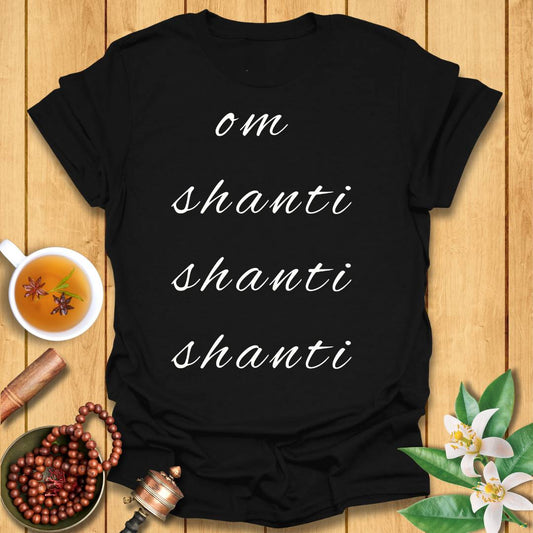 Om Shanti  - T-Shirt