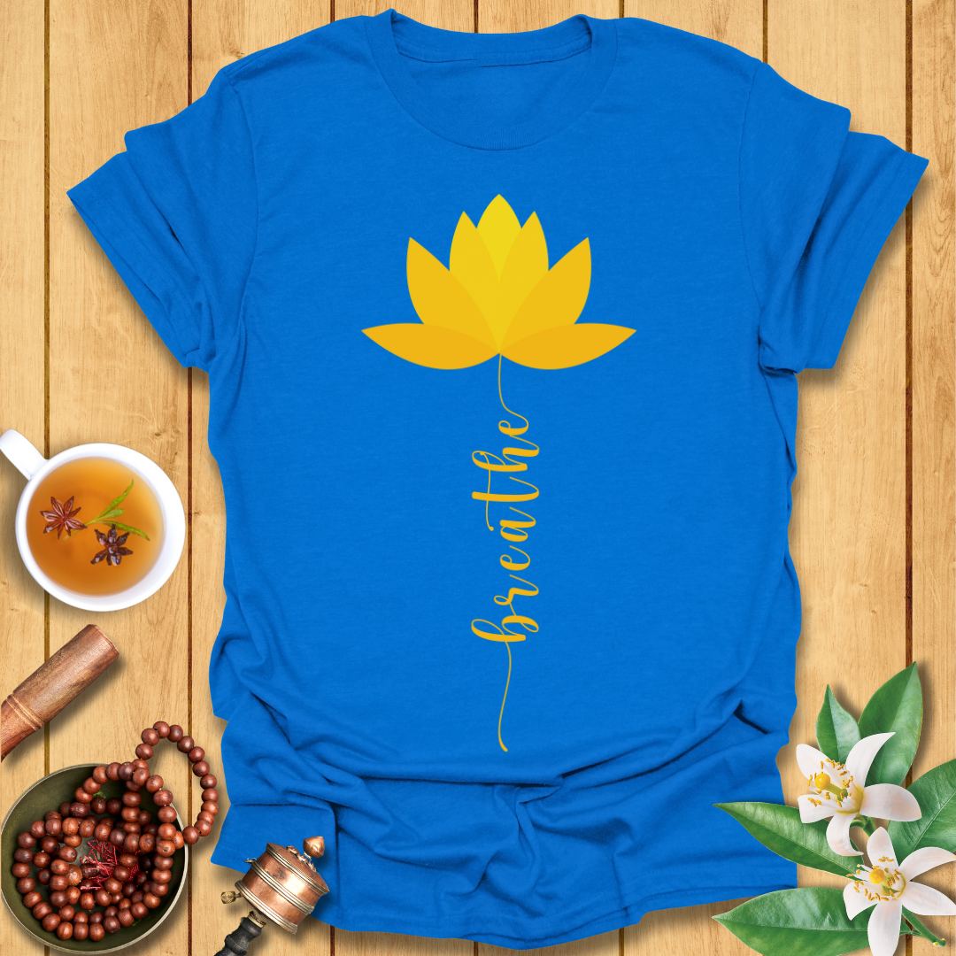 Golden Lotus Breathe T-Shirt