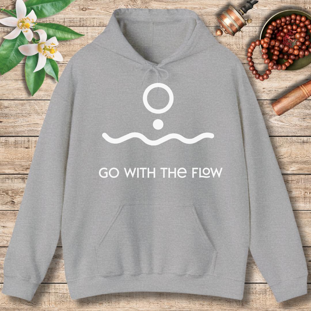 Go With The Flow (Front Only) Hoodie