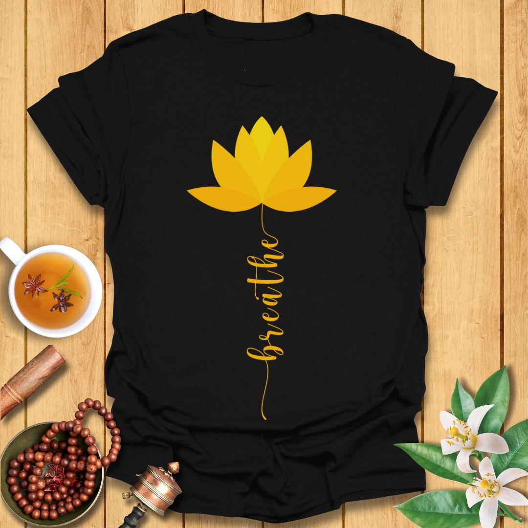 Golden Lotus Breathe T-Shirt