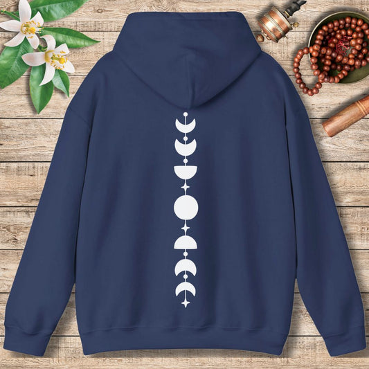 Lunar Phases (Back Only) Hoodie