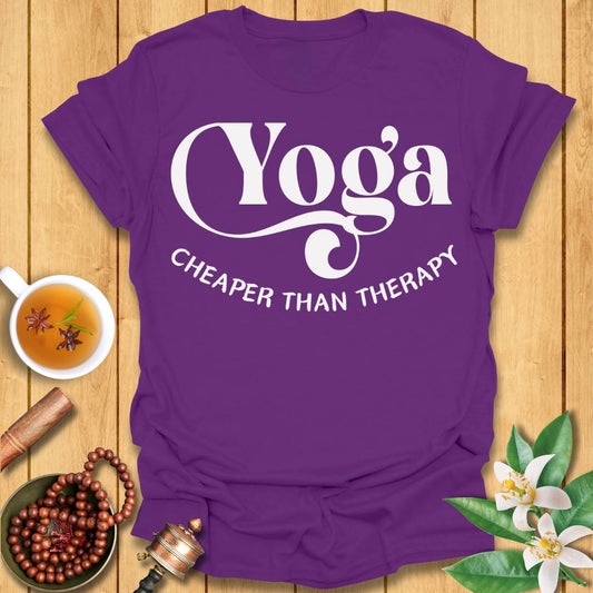 Yoga: Cheaper than therapy T-Shirt